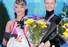 Ковалев Андрей и Каркач Наталья выиграли Первенство России по 10 танцам среди Юниоров-1