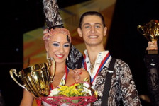Давид Манукян - Каролина Маевская выиграли первенство России по 10 танцам среди Молодежи