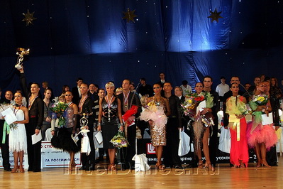 Финалисты Чемпионата России по Латине-2009